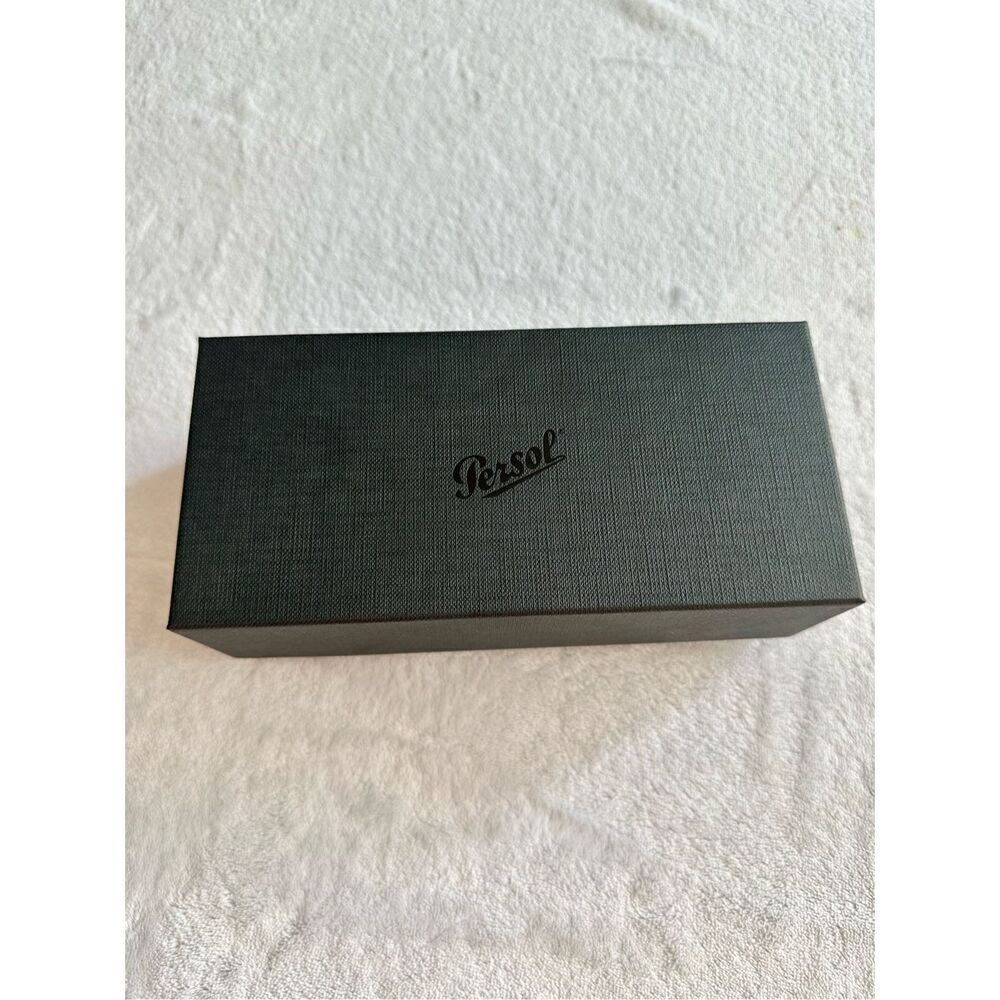 Black PERSOL sunglass storage box ￼